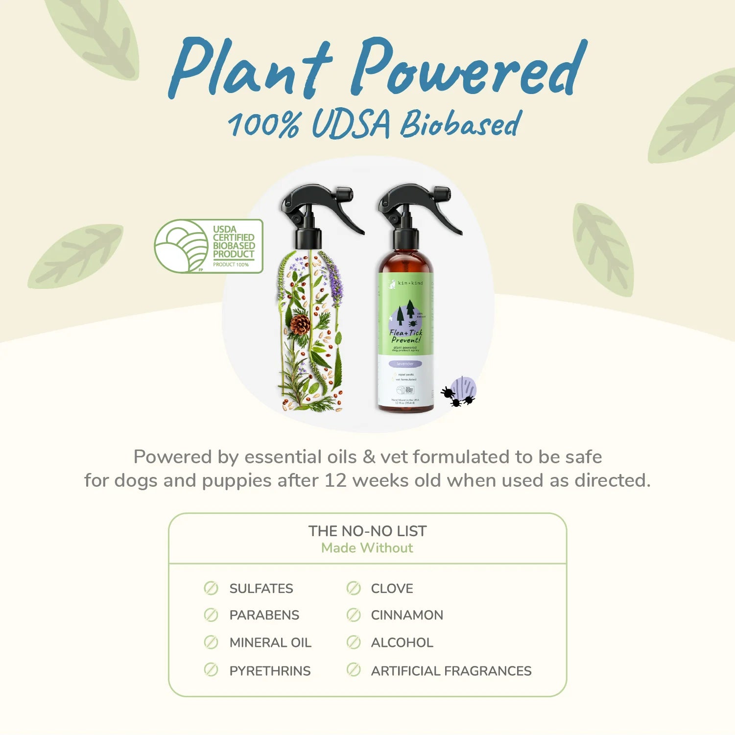 Flea |Tick Protect Spray (Lavender)