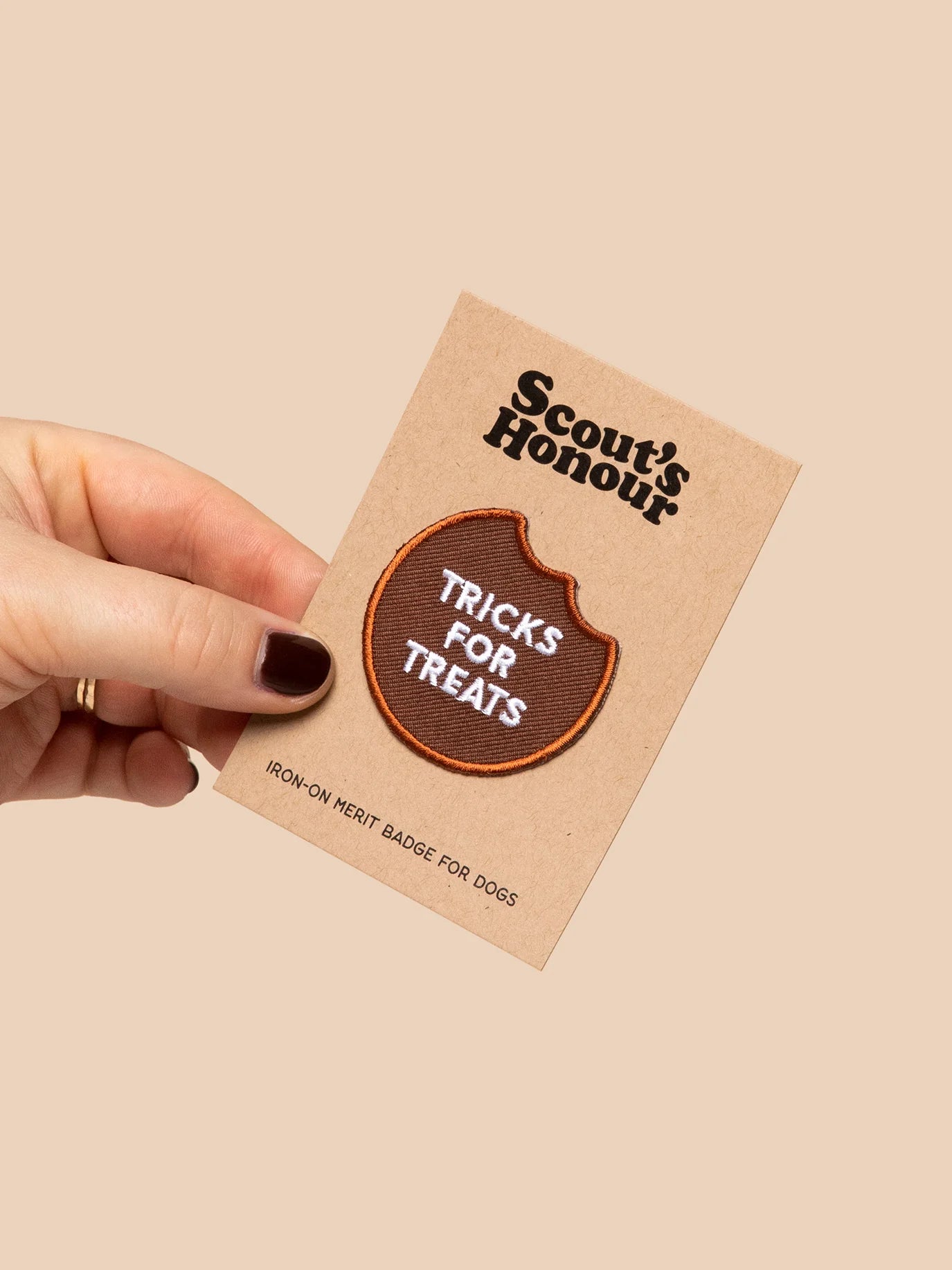 Tricks for Treats (iron-on patch)