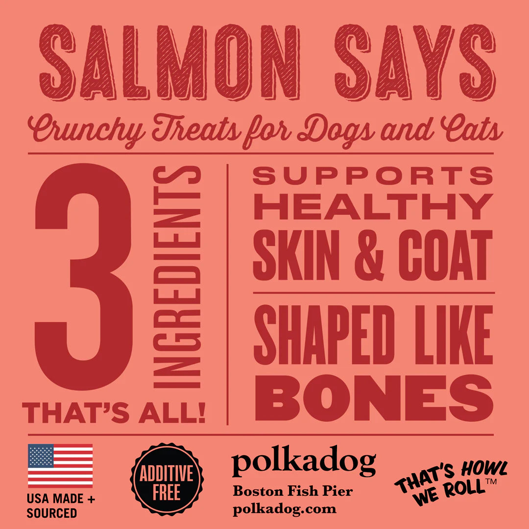 Polkadog Salmon Says