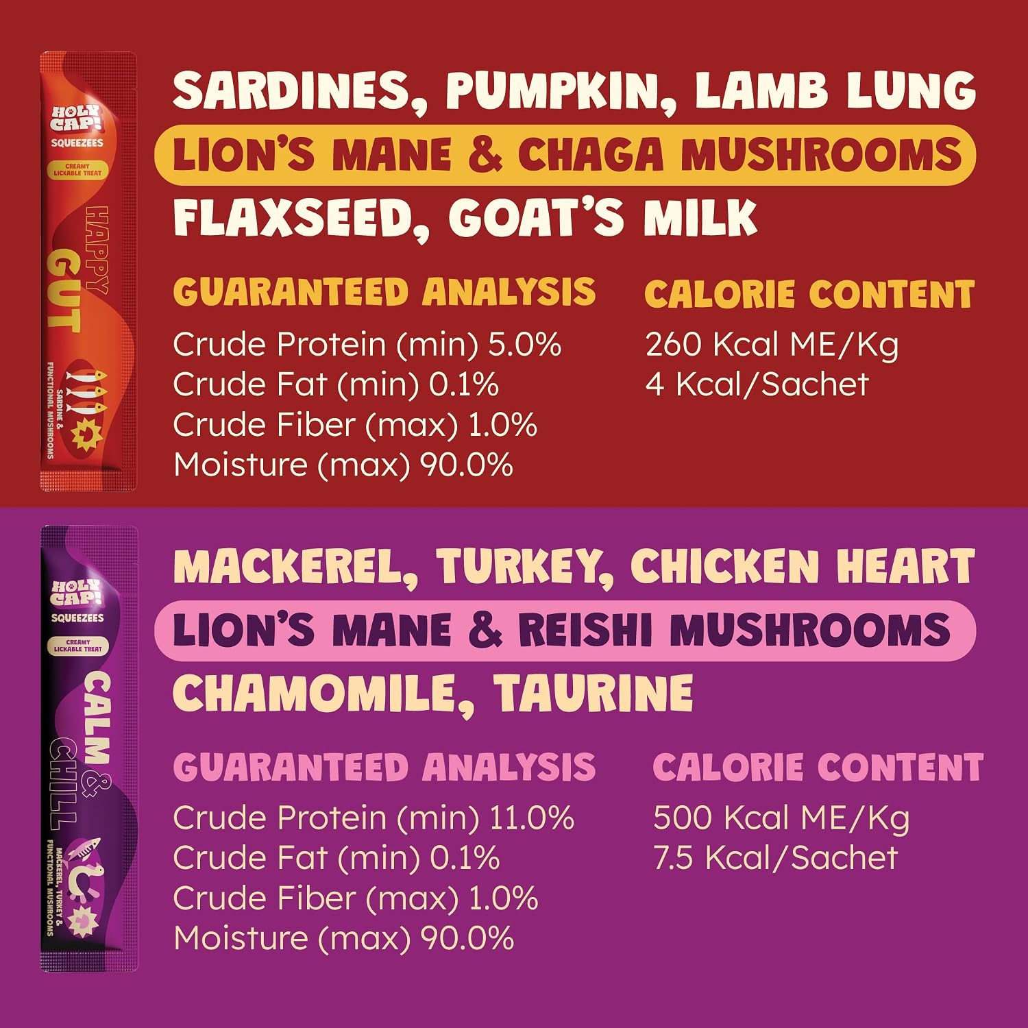 Variety Pack Squeezees