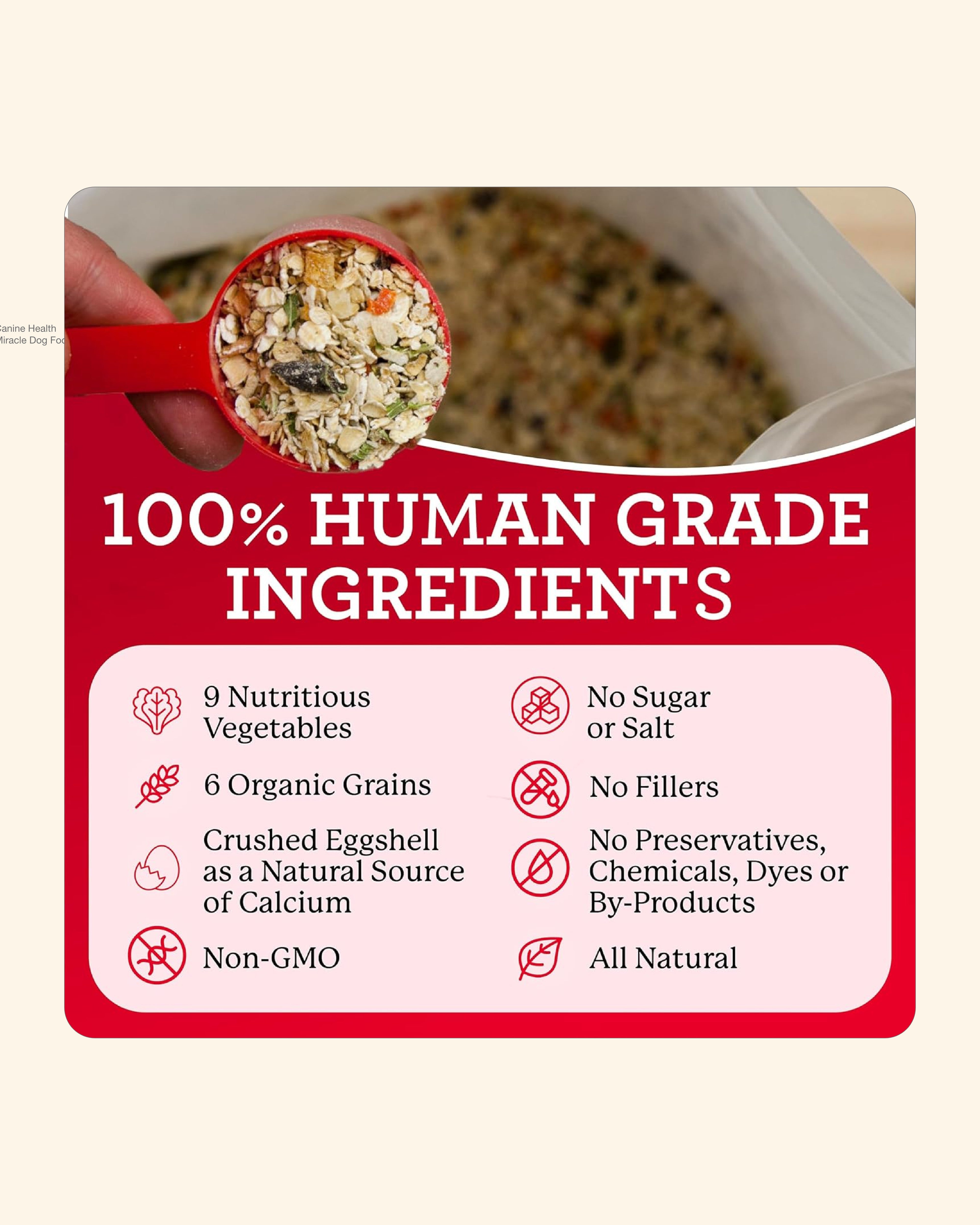 Canine Health (Miracle Dog Food)