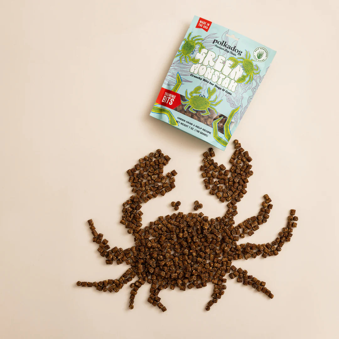Polkadog Green Monstah (Bones)