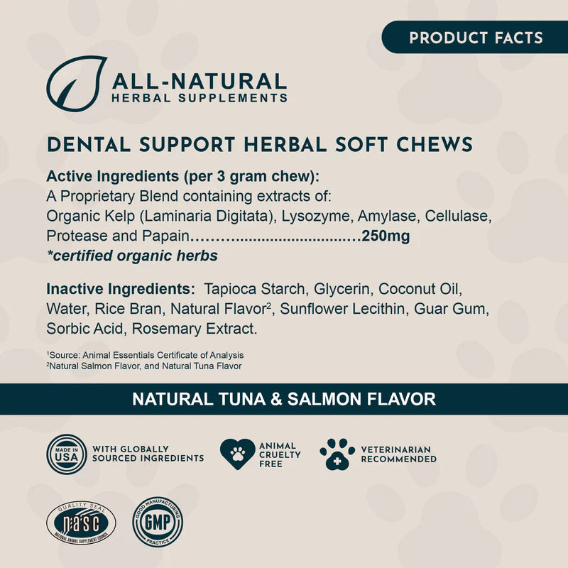 Sea-Dent Dental Support Herbal Soft Chews