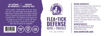 Flea + Tick Defense Support Spray 4oz