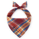 Marlow Plaid Flannel Dog Bandana