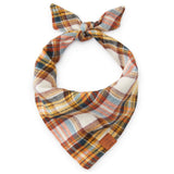 Cornucopia Flannel Fall Dog Bandana