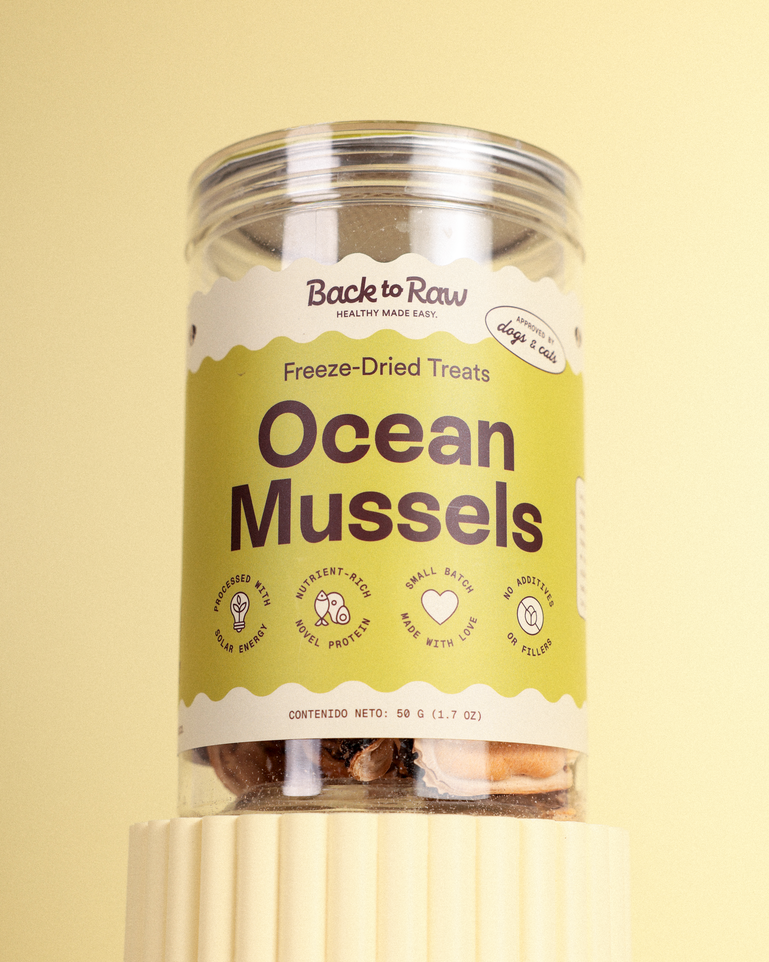 Freeze-Dried Ocean Mussels
