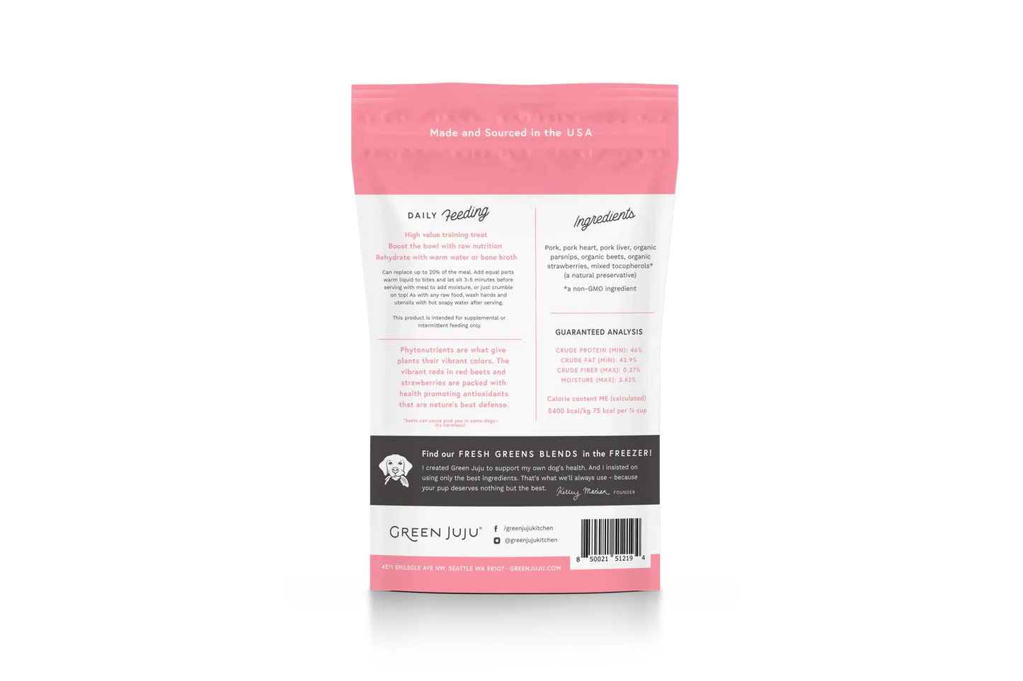 Pork Pink Whole Food Bites