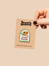 Green Thumb (iron-on patch)