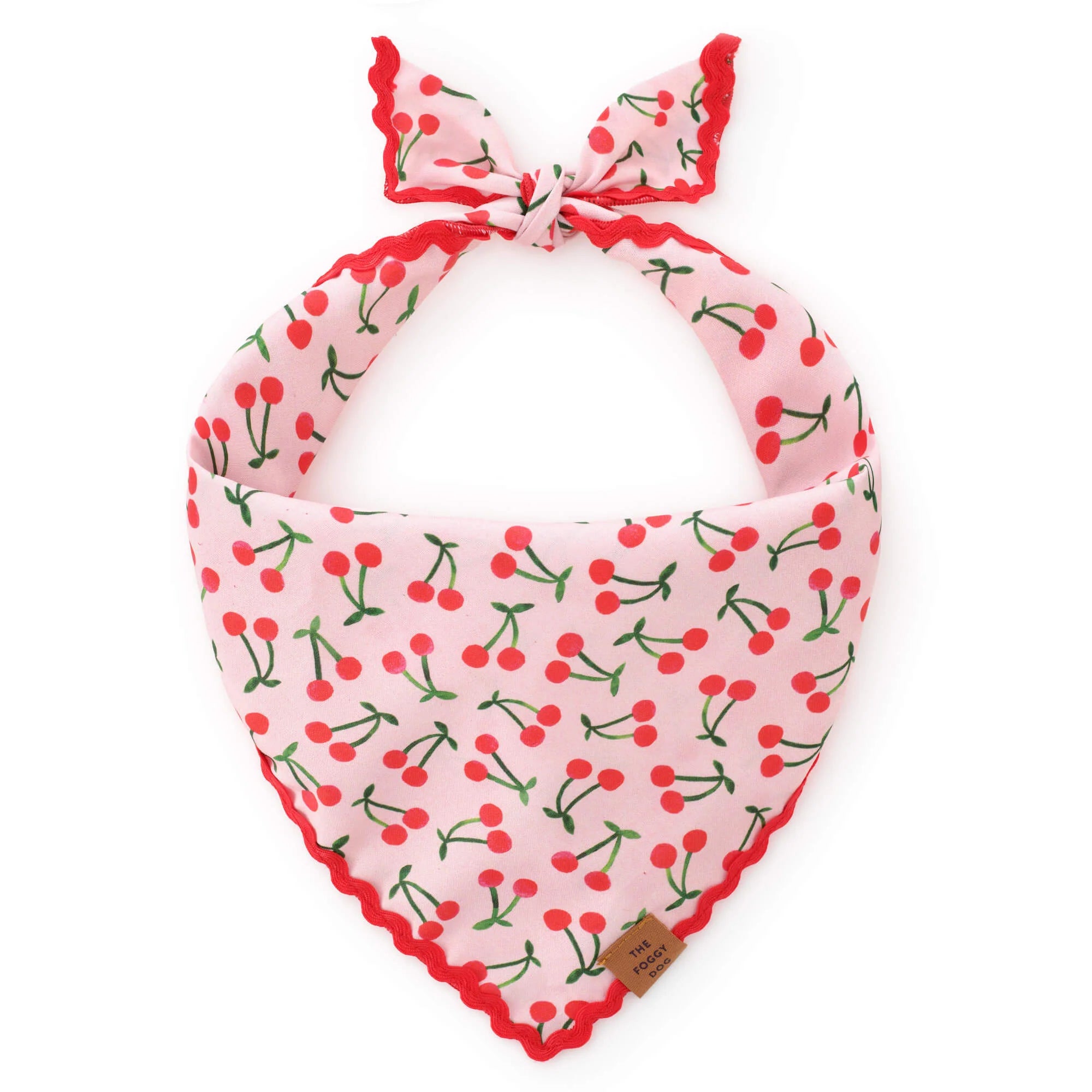 Cherry Jubilee Dog Bandana