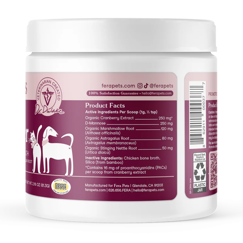 Bladder Support for Dogs and Cats